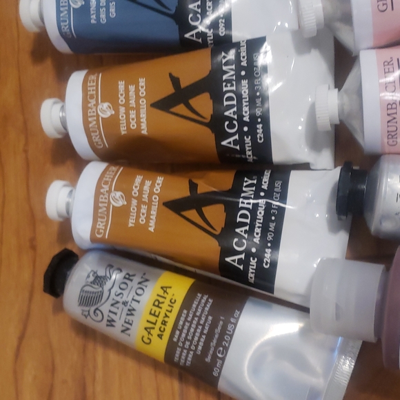 ACRYLIC PAINT high end NEW multiple brands EPIC haul! Free shipping Price Firm - Picture 3 of 5